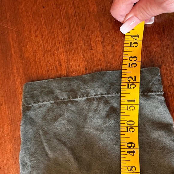 Bella Dahl size medium Wake me‎ up army green utility jumpsuit - Picture 16 of 16